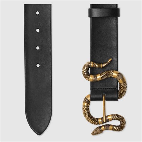 gucci snake buckle belt.